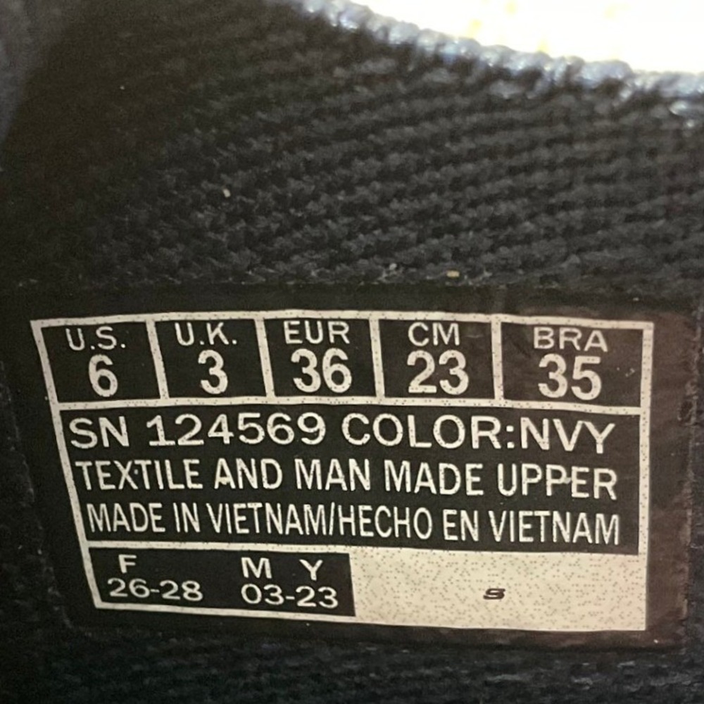 Skechers Slip-ins GoWalk 6 Fabulous View Navy Pink Hands Free Womens 6 - Picture 4 of 12